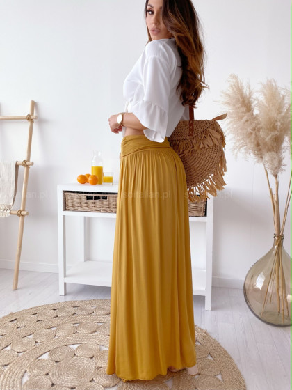 Spódnica MAXI sunny yellow