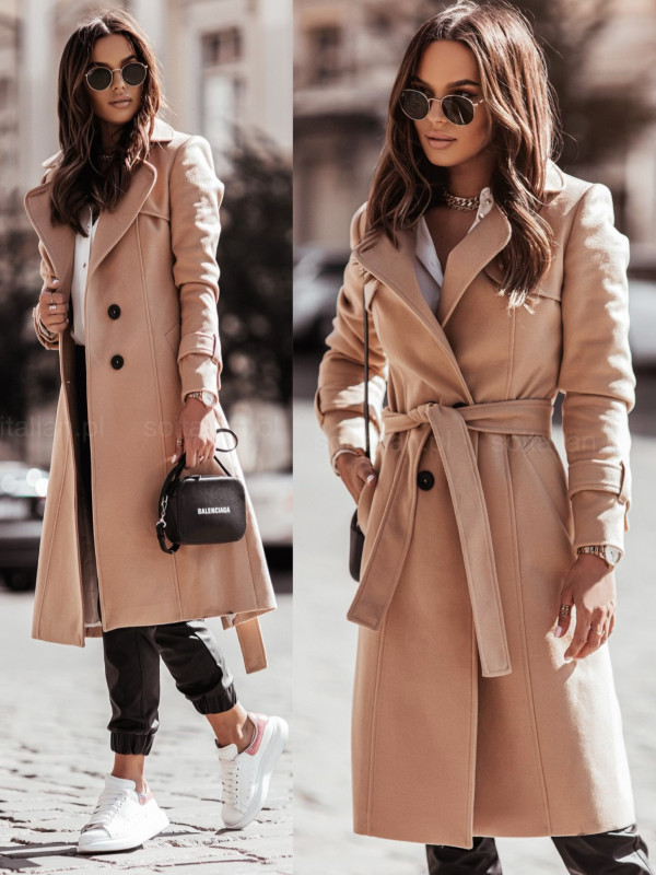 Płaszcz VENEZIA camel