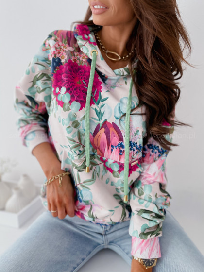 Bluza HOODIE spring garden