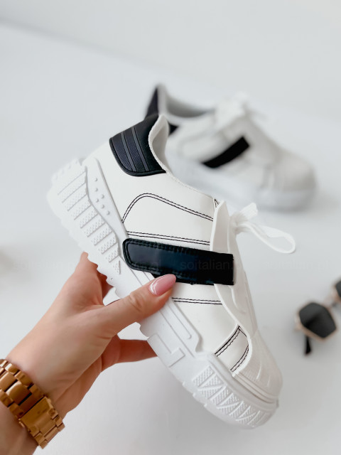 Sneakersy ADORE BLACK&WHITE