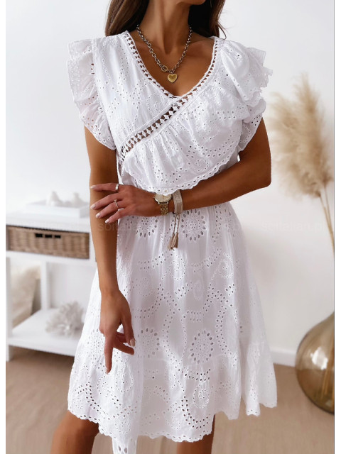 Sukienka SILVINE white