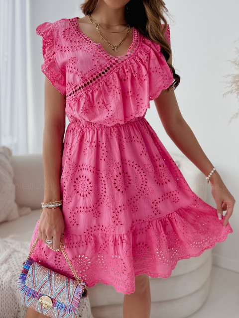 Sukienka SILVINE pink