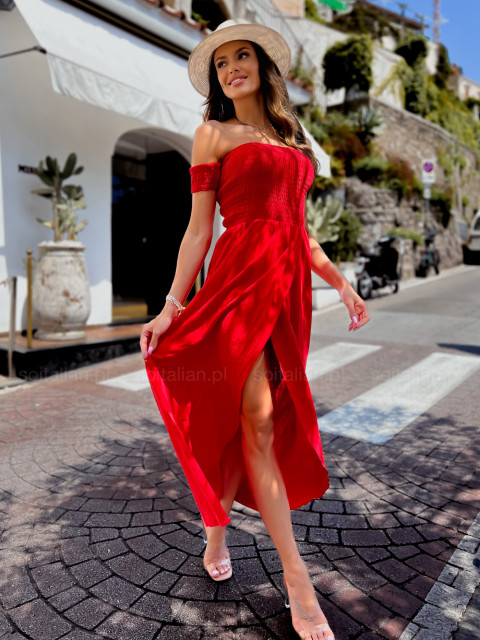 Sukienka MARLLEN red