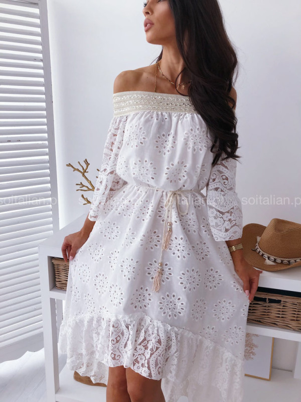 Sukienka VOLVE creamy white