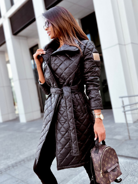 Płaszcz pikowany ORISTANO black