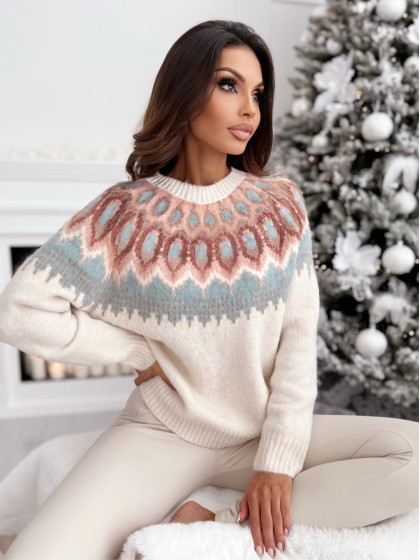 Sweter MONTAGNE nude
