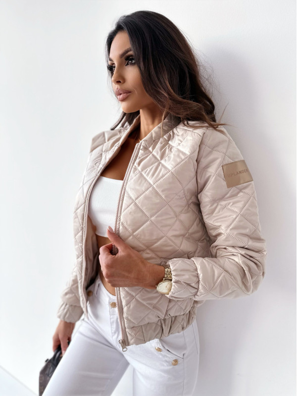 Bomberka pikowana ALMELO beige