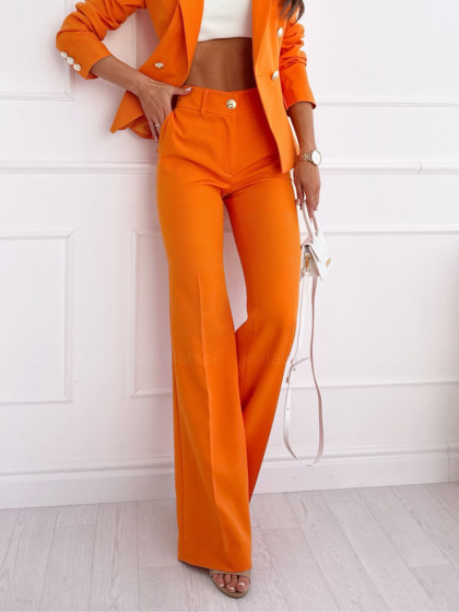 Spodnie LUXILY FLARE orange