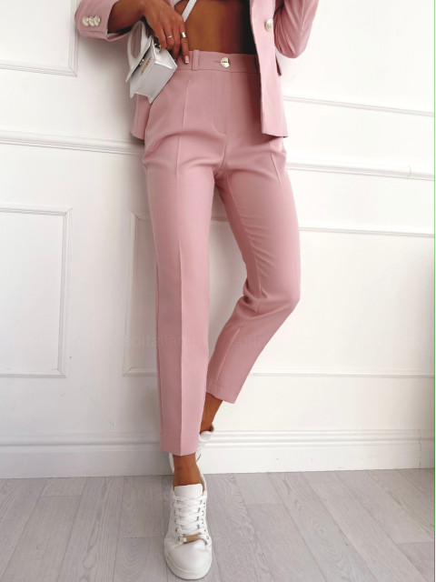 Spodnie LUXILY powder pink