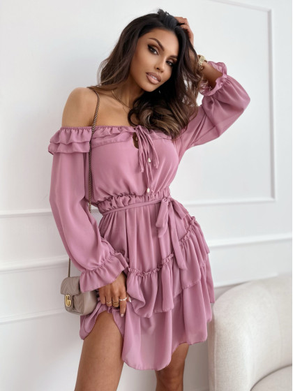 Sukienka MARVELLO dusty pink