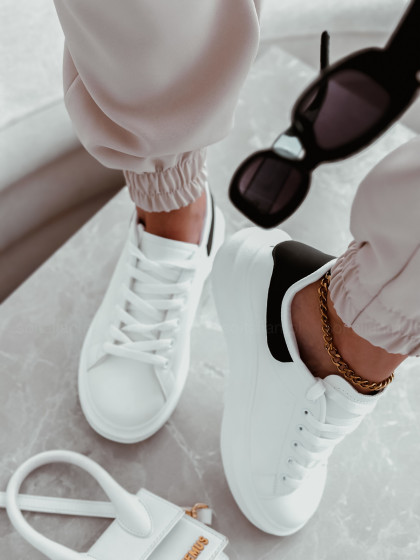 Sneakersy COSTA white&black
