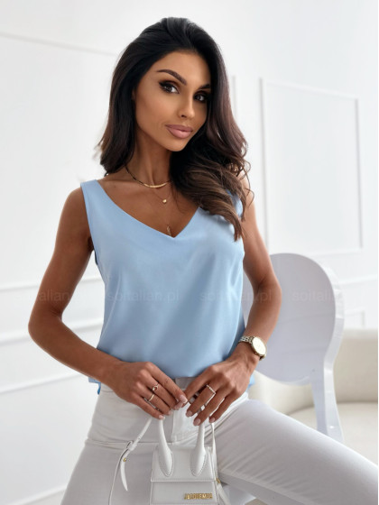 Top LILY baby blue