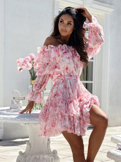Sukienka FLORYN cherry blossom