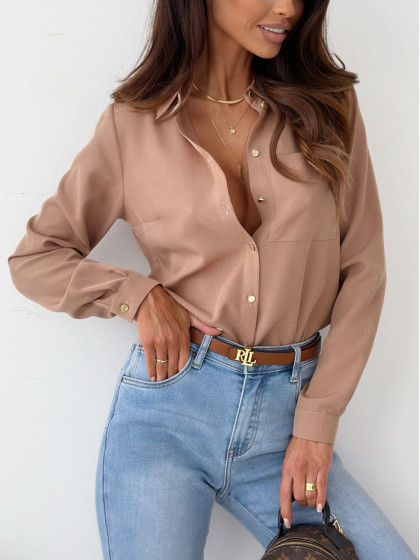 Koszula ETERNITY warm beige