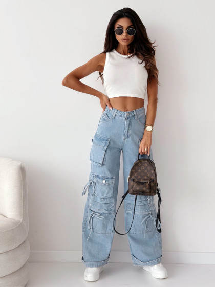 Spodnie cargo STACEY jeans...