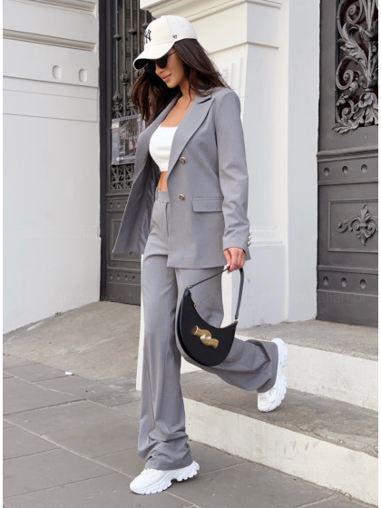 Spodnie LUSSO FLARE grey