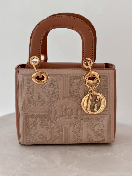 Torebka RIVA camel&beige