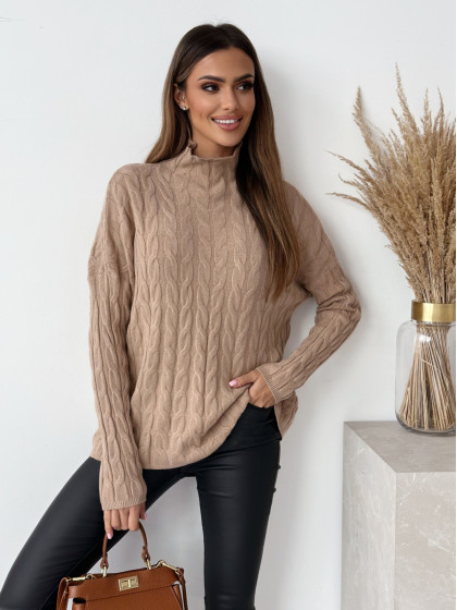Sweter/golf INGLIS camel