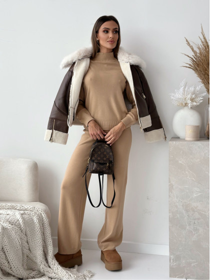 Komplet dresowy WRENS camel