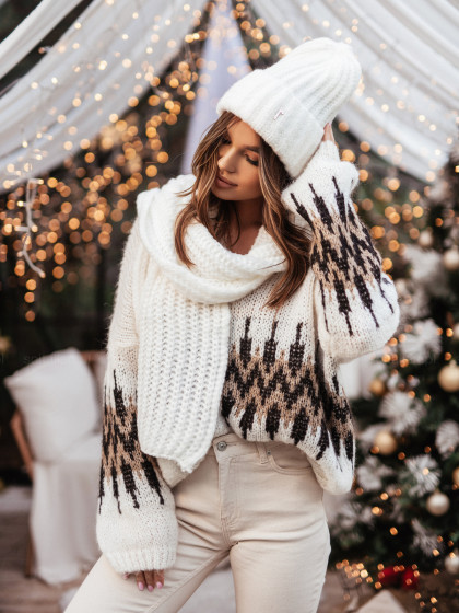 Zimowy komplet LET IT SNOW...