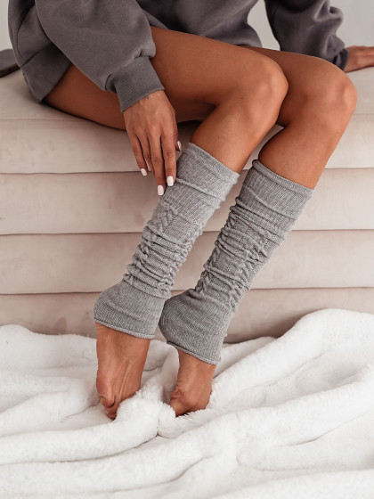 Getry/ocieplacze BRAID grey