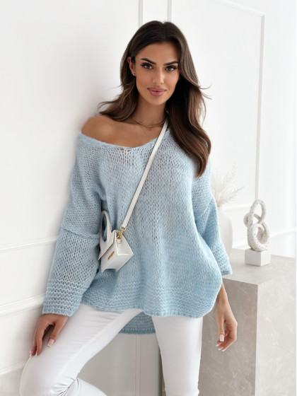 Sweter RALPHY baby blue