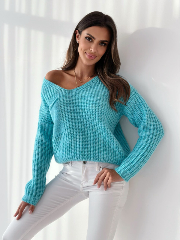 Sweter MARTIN turquoise