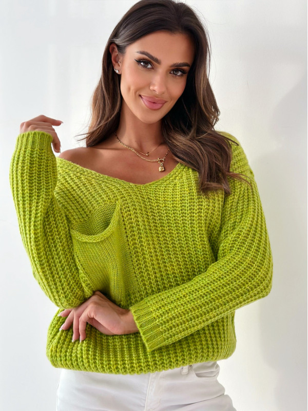 Sweter MARTIN lime