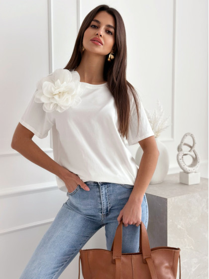 T-shirt KAYLA white