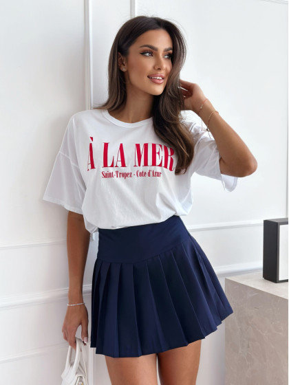 T-shirt A'LA MER white