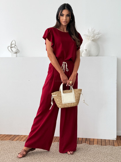 Komplet AVALON BUTTONS cherry