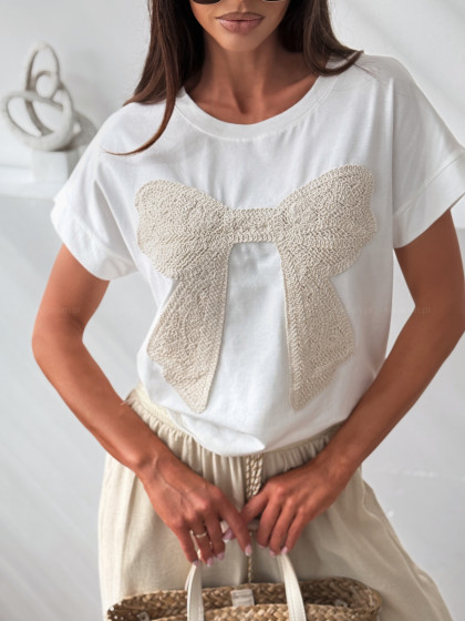 T-shirt BOW white