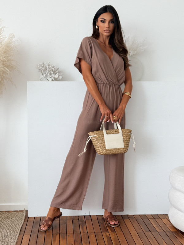 Kombinezon kopertowy ALMA warm beige