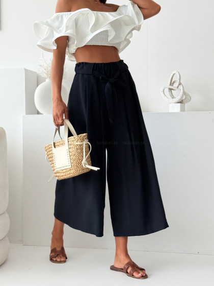 Spodnie culote MONTECITO navy