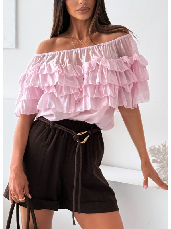 Bluzka/hiszpanka LA SAGRERA pink