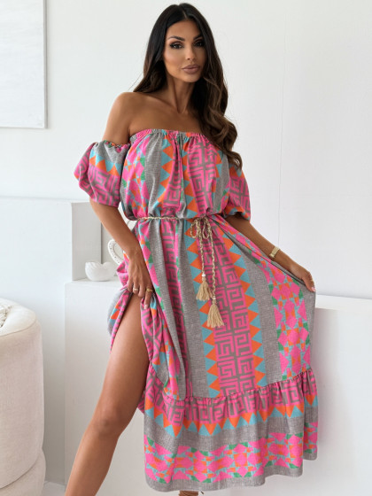 Sukienka MORAIRA grey melange