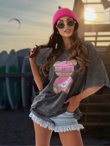 T-shirt oversize'owy THE...