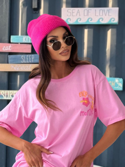 Czapka SURF BEANIE juicy pink
