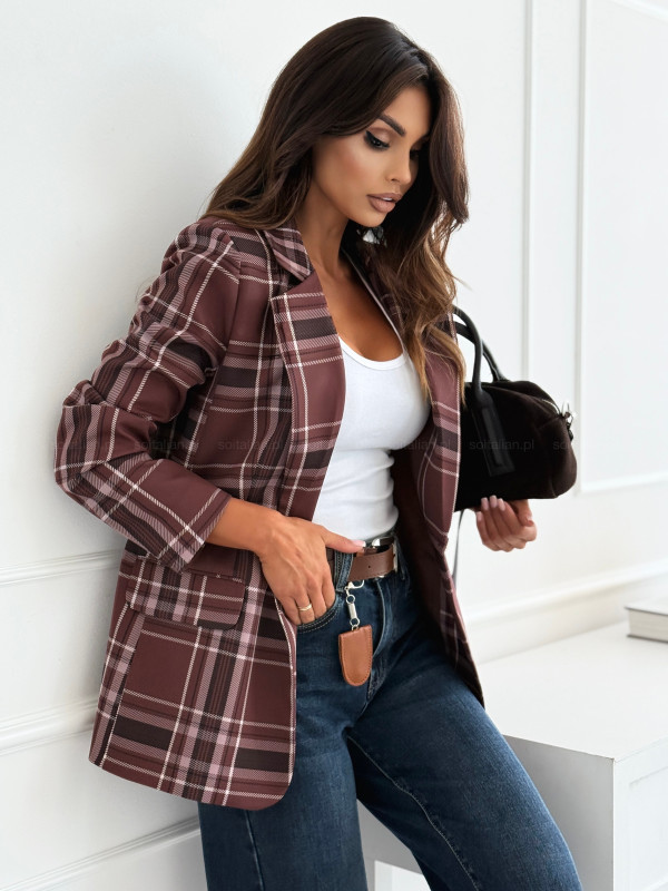 Marynarka VANITY chocolate brit