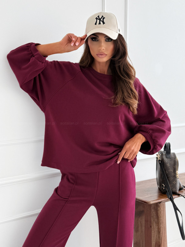 Bluza KASEY burgund