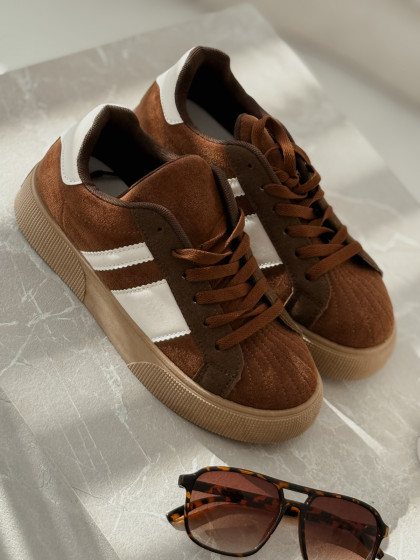 Sneakersy HILTON chocolate