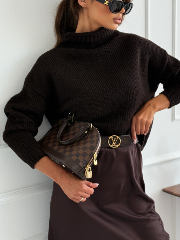 Sweter FRANCO chocolate