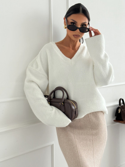 Sweter PAIGE white