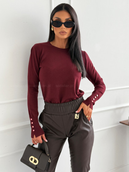 Sweterek DESIRE BURGUND