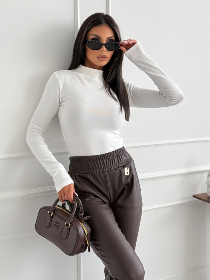 Bluzka z golfem AMIE white