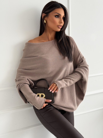 Sweter asymetryczny CHANEY...