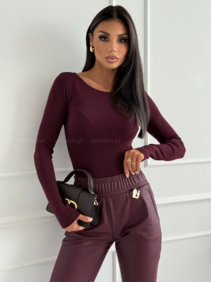 Bluzka HAZEL burgund