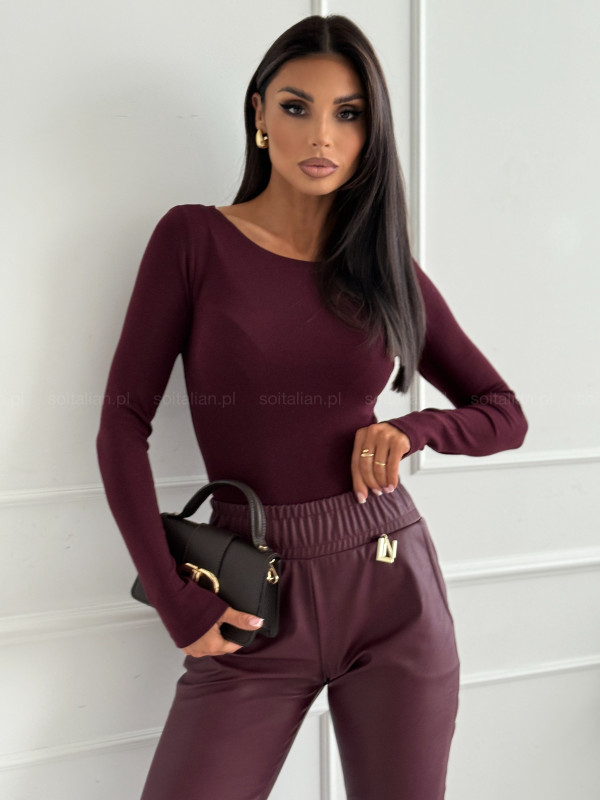 Bluzka HAZEL burgund