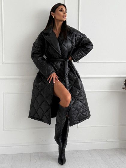 Płaszcz pikowany DRAYTON black