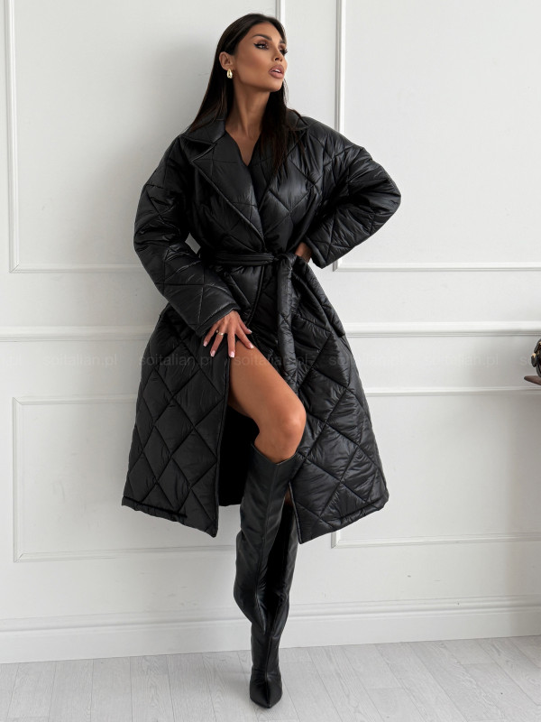 Płaszcz pikowany DRAYTON black